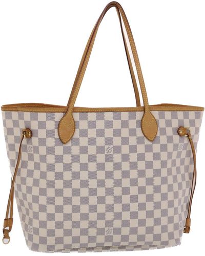 Louis Vuitton Neverfull Canvas Tote Bag (pre-owned) - Gray
