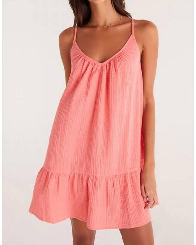 Z Supply Amalia Gauze Dress - Pink