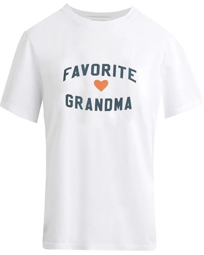 FAVORITE DAUGHTER Favorite Grandma Tee - White