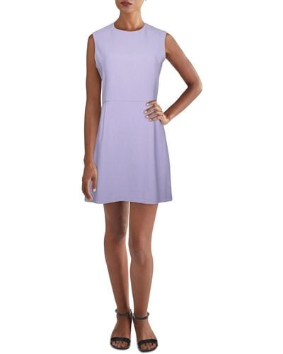 French Connection Sleeveless Layering Sheath Dress - Purple