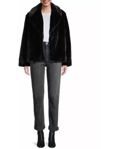 Apparis sarah quilted faux fur jacket discount