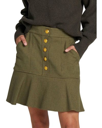 A.L.C. Marnell Skirt - Green