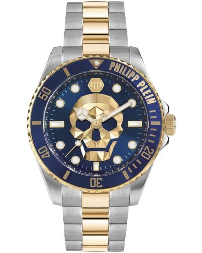 Philipp Plein The $kull Diver Bracelet Watch - Blue