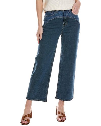Madewell The Perfect Vintage Sonoma Wash Wide Leg Crop Jean - Blue