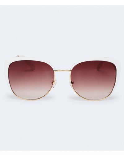 Aéropostale Butterfly Tinted Sunglasses*** - White