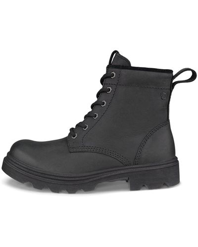 Ecco Grainer Womens Waterproof Leather Boots - Black