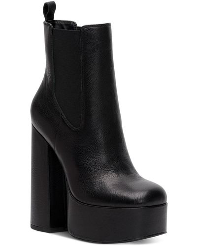 Jessica Simpson Shamira Stretch Tall Ankle Boots - Black