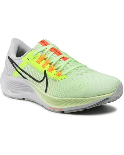 Nike Air Zoom Pegasus 38 Cw7356-700 Men Barely Volt Low Top Running Shoes Jdj469 - Green