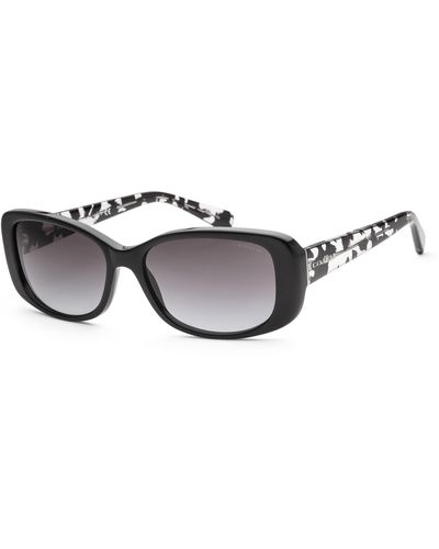 COACH Fashion 16mm Sunglasses - Metallic
