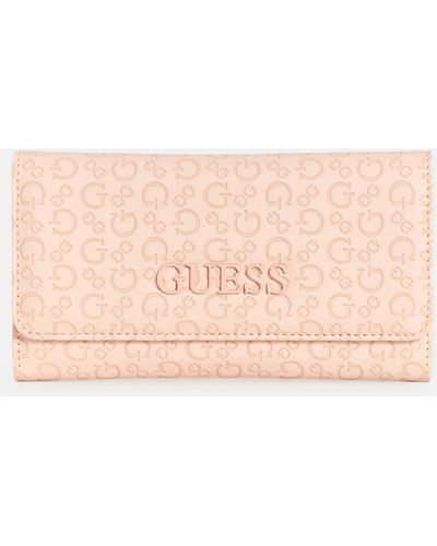 GUESS Issa Zip Card Holder, White Multi, One Size : GUESS Factory:  : Clothing, Shoes & Accessories