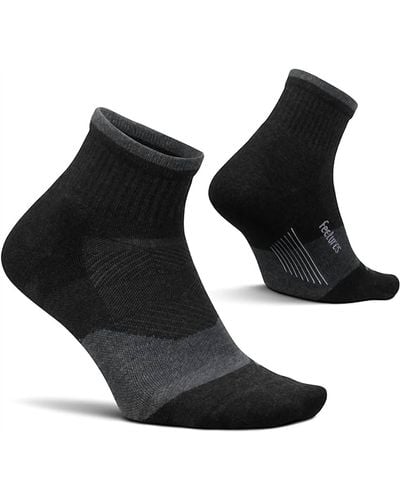 Feetures Trail Socks Max Cushion - Black