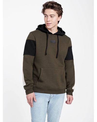 Guess colorblock 2025 pullover hoodie
