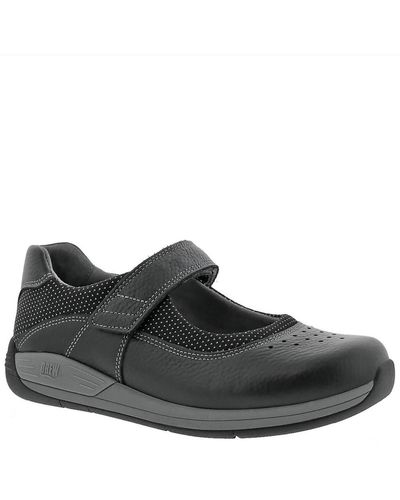 Drew Trust Leather Comfort Slip-on Sneakers - Black