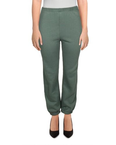 Z Supply Fleece Classic Sweatpants - Green