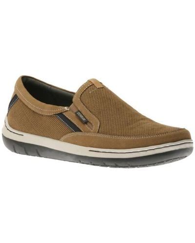 Dunham Fitsync Oxford - Wide Width In Tan - Brown