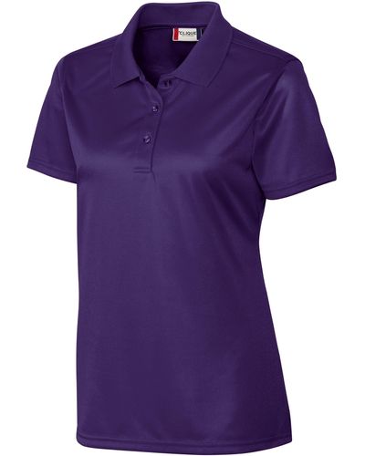 Clique Lady Malmo Snagproof Polo Shirt - Purple