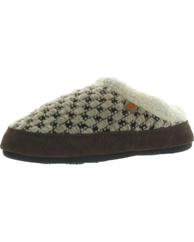 Acorn forest Wool Mule Slipper Lyst