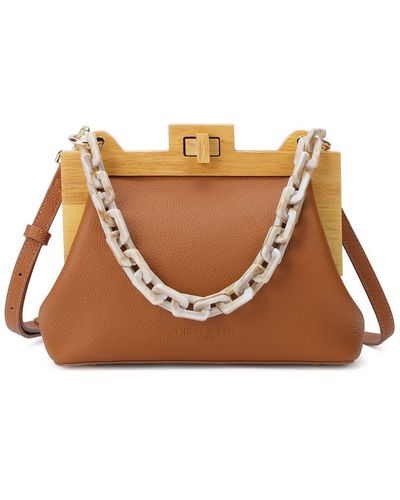 Tiffany & Fred Top-Grain Leather Shoulder Bag – Tiffany & Fred Paris