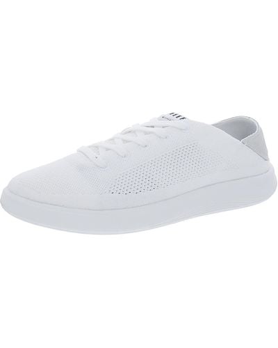 Reef Swellsole Neptune Suede Trim Comfort Casual And Fashion Sneakers - White