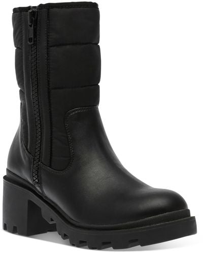 DV by Dolce Vita Stazie lugged Sole Puffer Winter & Snow Boots - Black