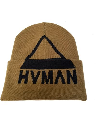 HVMAN Triangle Knit Cap - Green
