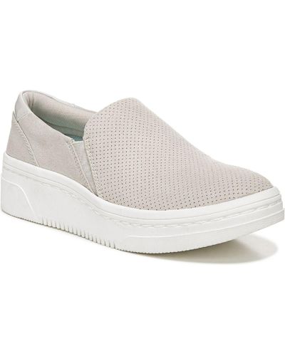 Dr. Scholls Madison Next Leather Lifestyle Slip-on Sneakers - White
