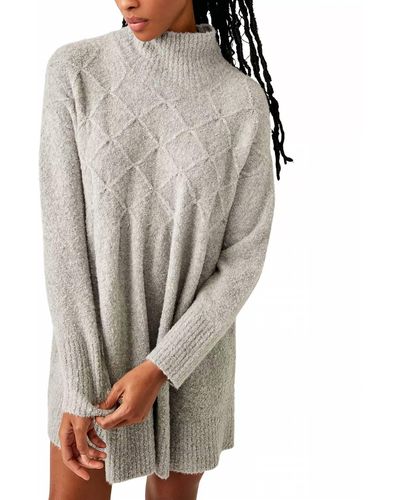 Free People Jaci Sweater Dress - Gray