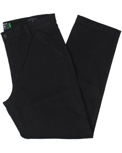 Dockers Straight Fit Mid Rise Chino Pants - Black