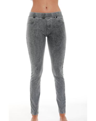 French Kyss Low Rise Jegging - Gray