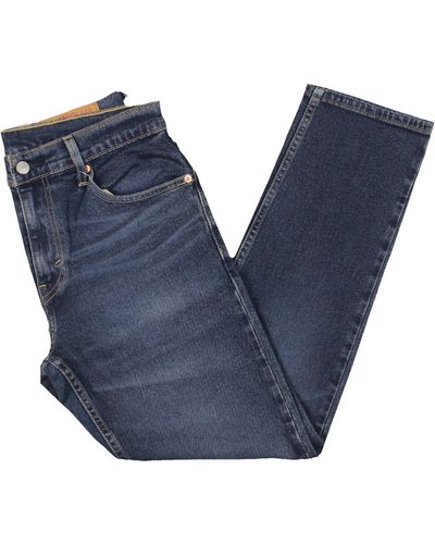 Levi's 502 Stretch Denim Tapered Leg Jeans - Blue