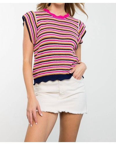 Thml Knit Top - Red