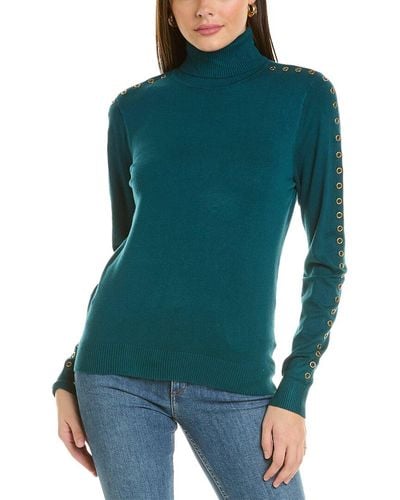 Joseph A Turtleneck Sweater - Green