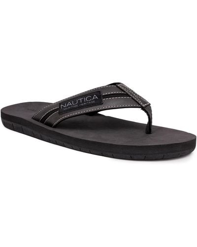 Nautica Flip-flop Sandal - Black