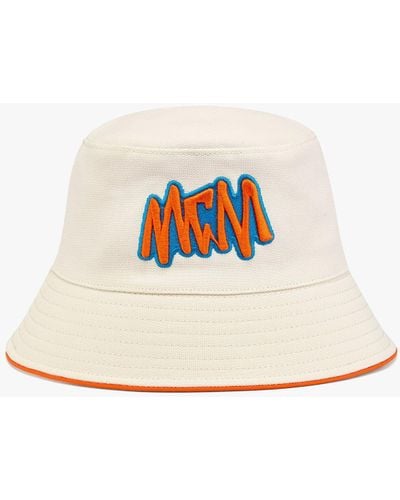 MCM Sommer Bucket Hat - White