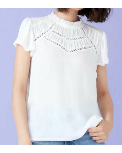 Go> By Go Silk Throwback Top - White
