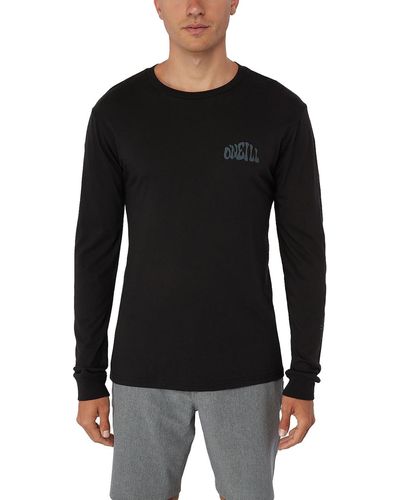 O'neill Sportswear Noodler Cotton Crewneck Graphic T-shirt - Black