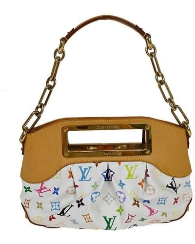 Louis Vuitton Judy Canvas Shoulder Bag (pre-owned) - Metallic