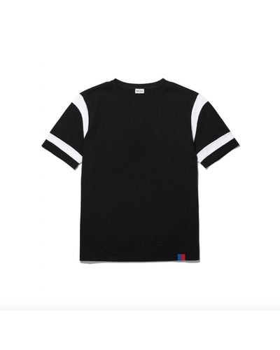 Kule Racer Tee In Black/white