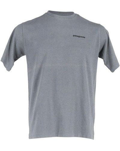 Patagonia Logo Short Sleeve T-shirt - Gray