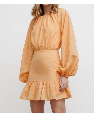 Significant Other Zofia Mini Dress - Orange