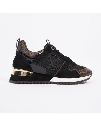 Louis Vuitton Run Away Sneaker / Monogram Mesh - Black