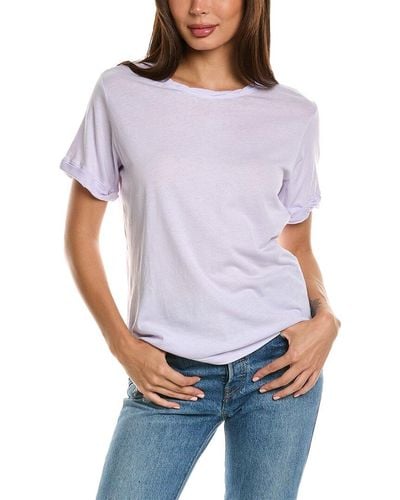 Michael Stars Sloan T-shirt - Purple