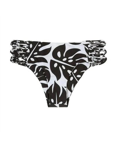 Mikoh Swimwear Velzyland Bikini Bottom - Black