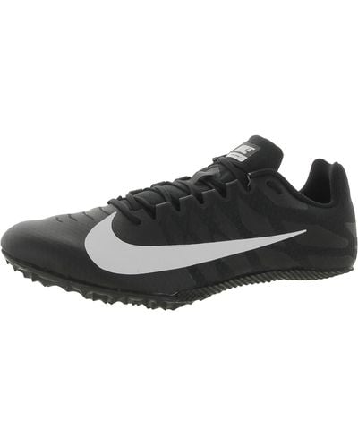 Nike Zoom Rival S 9 Cleats Track Running & Training Shoes - Black