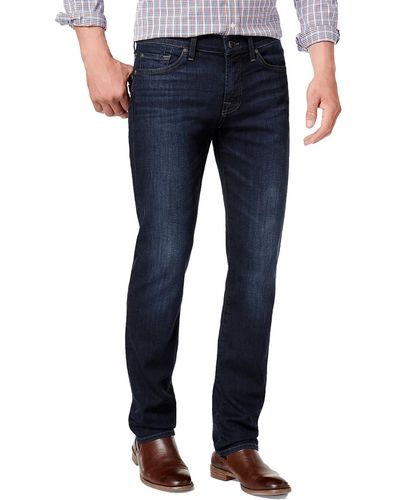 7 For All Mankind Straight Slim Slim Jeans - Blue