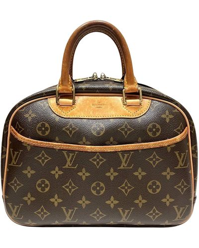 Louis Vuitton Trouville Canvas Handbag (pre-owned) - Brown