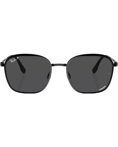 Ray-Ban Rb3720 002/k8 Square Polarized Sunglasses - Black