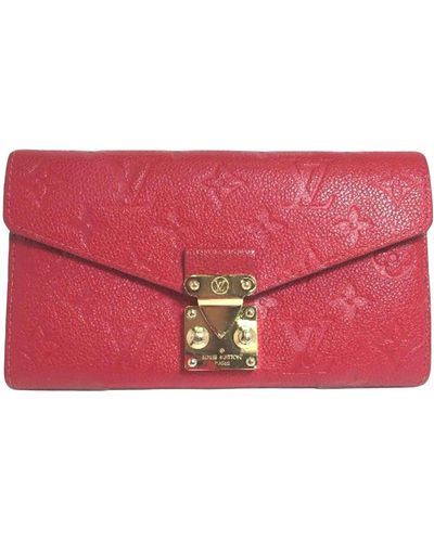 Louis Vuitton Metis Leather Wallet (pre-owned) - Red