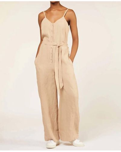 People Tree Linen Overall - Natural