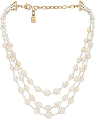 Lotus crystal zig deals zag necklace by dannijo
